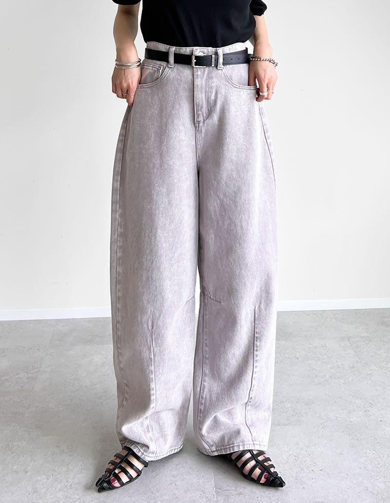 和丸 ウォッシュ加工コットンツイルカーブパンツ - パンツ通販 | 人気