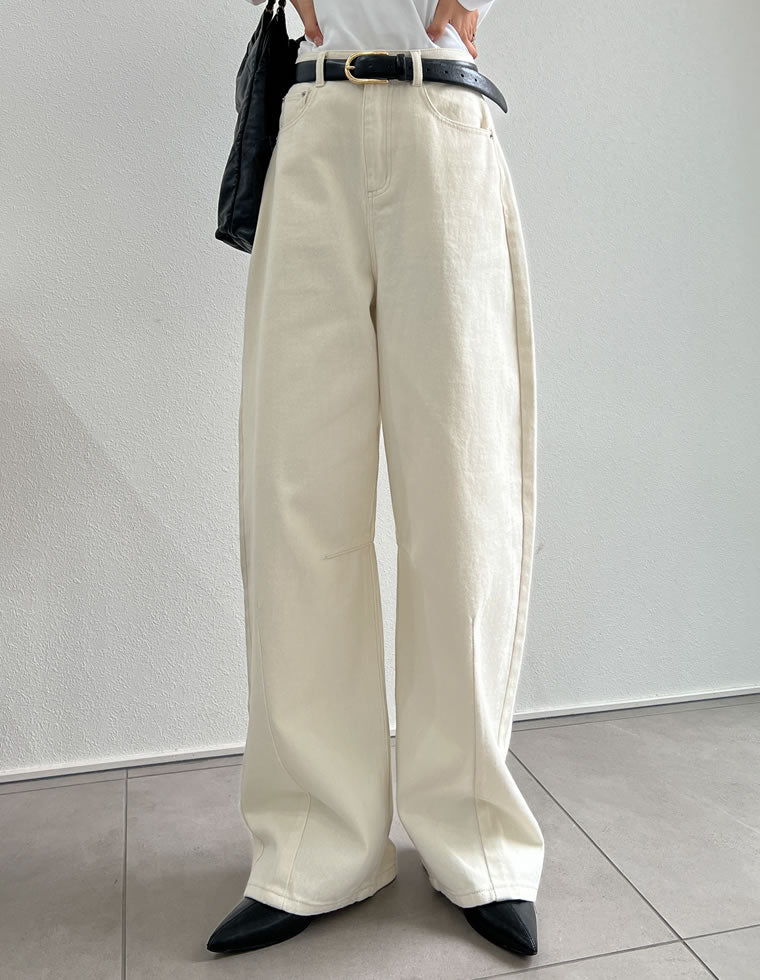 御専用でございます♪ ウォッシュ加工コットンツイルカーブパンツ - パンツ通販 | 人気