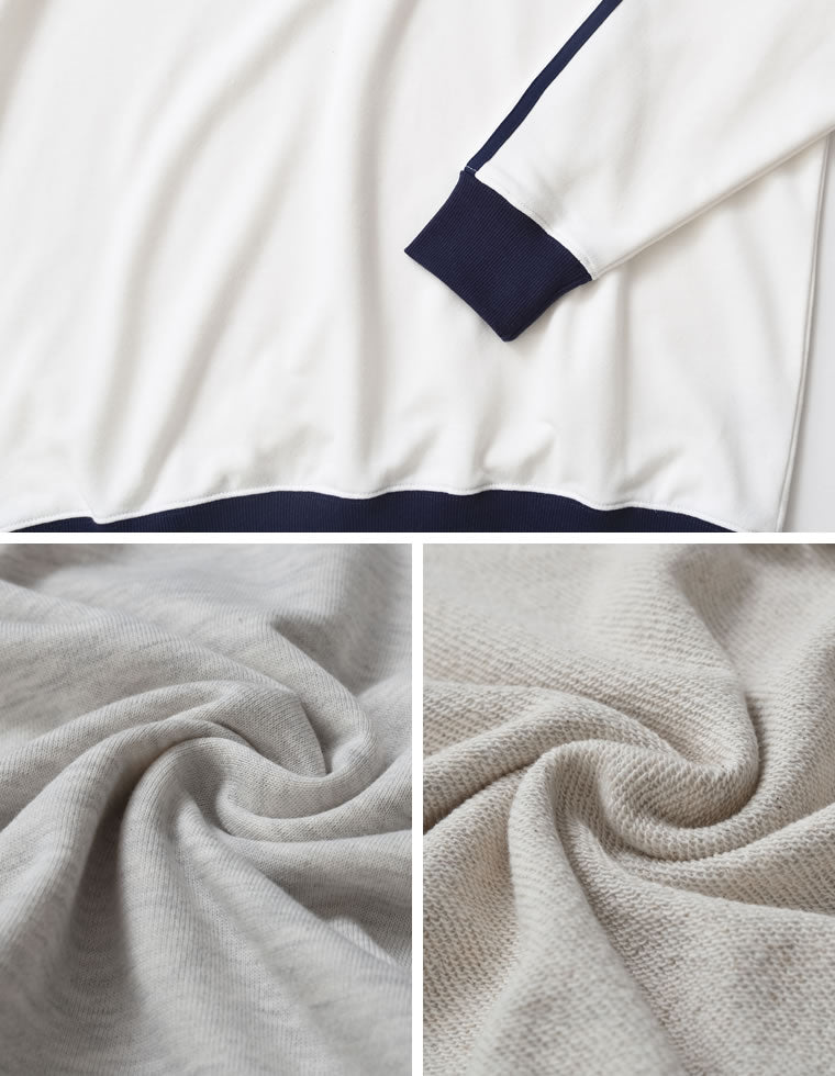 ワンポイント刺繍ハーフジップスウェット - トップス通販 | 人気