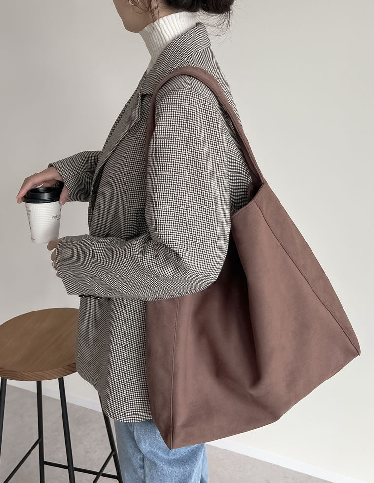 フェイクスエードワンショルダーバッグ - バッグ通販 | 人気レディース