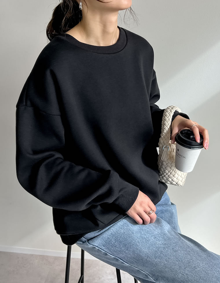 無地or配色ステッチ裏起毛スウェット - トップス通販 | 人気レディース