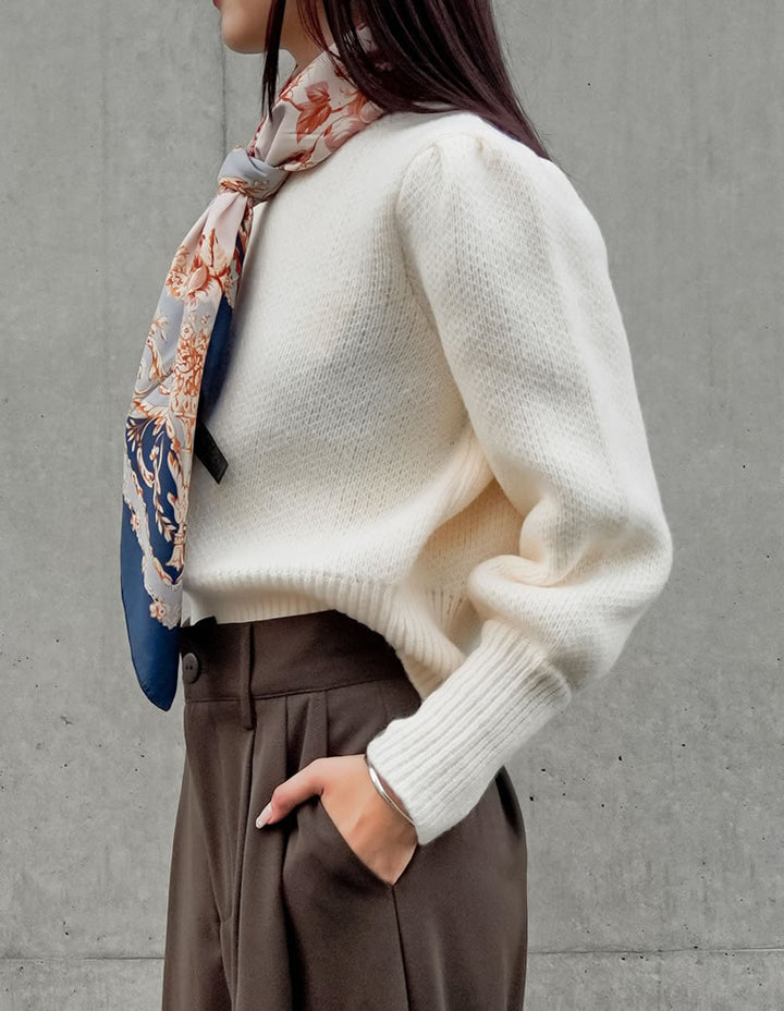 【TIME SALE 10%OFF】パワーショルダーソフトニットトップス トップス 人気レディースファッション通販 リエディ