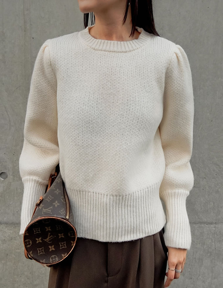 【TIME SALE 10%OFF】パワーショルダーソフトニットトップス トップス 人気レディースファッション通販 リエディ