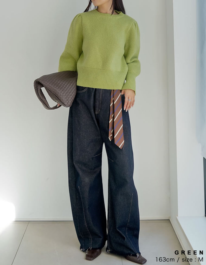 【TIME SALE 10%OFF】パワーショルダーソフトニットトップス トップス 人気レディースファッション通販 リエディ