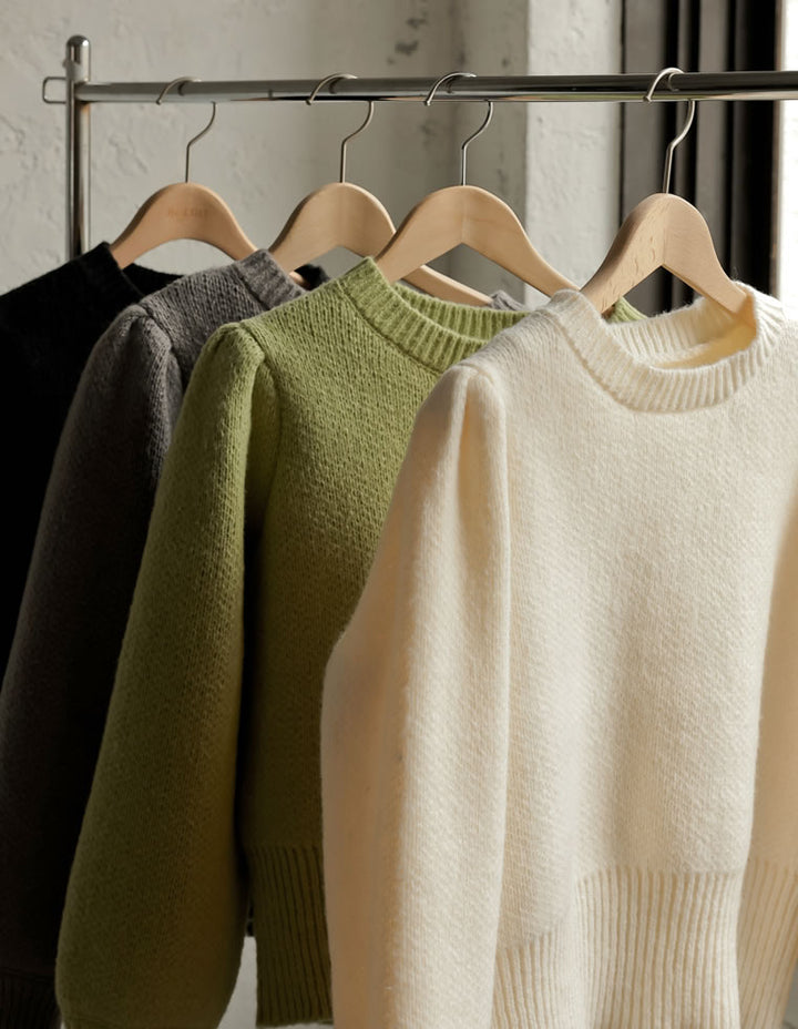 【TIME SALE 10%OFF】パワーショルダーソフトニットトップス トップス 人気レディースファッション通販 リエディ