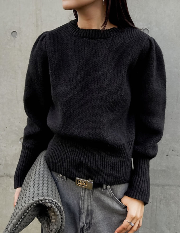 【TIME SALE 10%OFF】パワーショルダーソフトニットトップス トップス 人気レディースファッション通販 リエディ