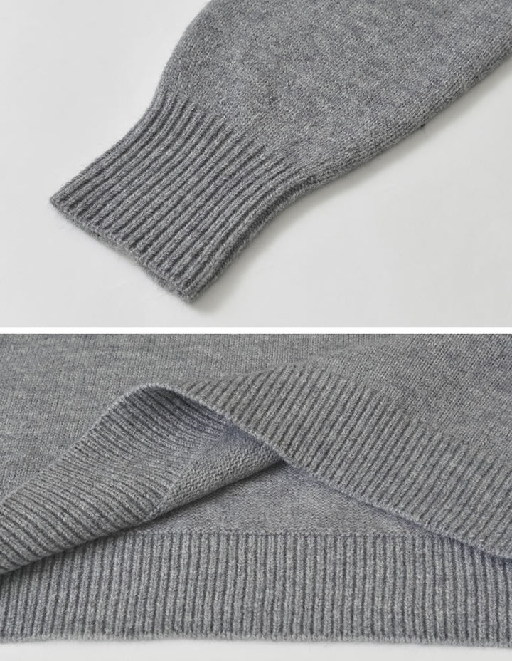 アルパカタッチハートワッペン付きニットトップス トップス 人気レディースファッション通販 リエディ