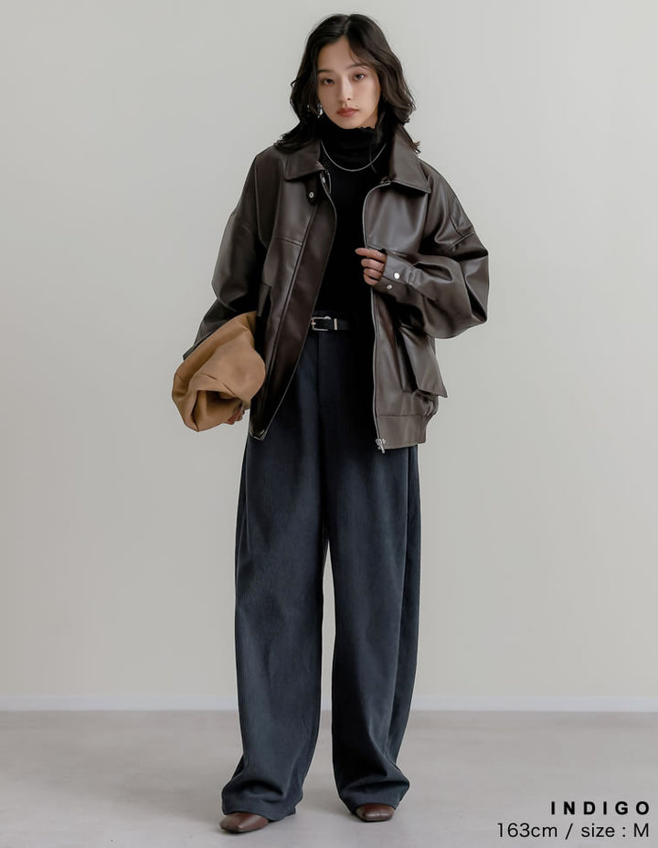 【PRE ORDER 20%OFF対象】[2025 WINTER PRE ORDER][新色追加][低身長/高身長/大きいサイズ有]コーデュロイバレルレッグパンツ パンツ 人気レディースファッション通販 リエディ