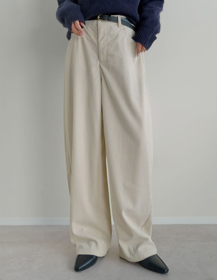 【PRE ORDER 20%OFF対象】[2025 WINTER PRE ORDER][新色追加][低身長/高身長/大きいサイズ有]コーデュロイバレルレッグパンツ パンツ 人気レディースファッション通販 リエディ