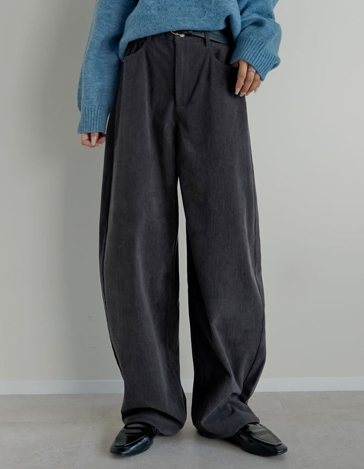 【PRE ORDER 20%OFF対象】[2025 WINTER PRE ORDER][新色追加][低身長/高身長/大きいサイズ有]コーデュロイバレルレッグパンツ パンツ 人気レディースファッション通販 リエディ