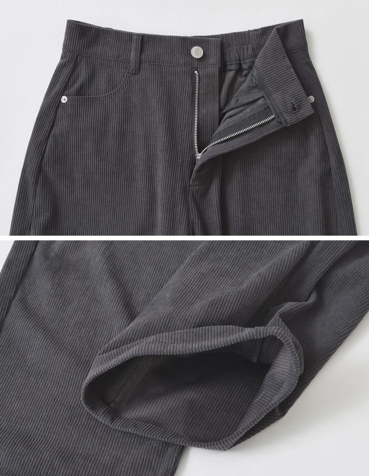 【PRE ORDER 20%OFF対象】[2025 WINTER PRE ORDER][新色追加][低身長/高身長/大きいサイズ有]コーデュロイバレルレッグパンツ パンツ 人気レディースファッション通販 リエディ