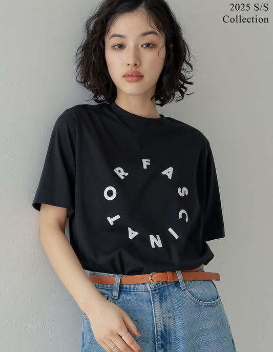 【PRE ORDER 20%OFFクーポン対象】[2025SS PRE ORDER][UVカット]サークルロゴTシャツ[mb]