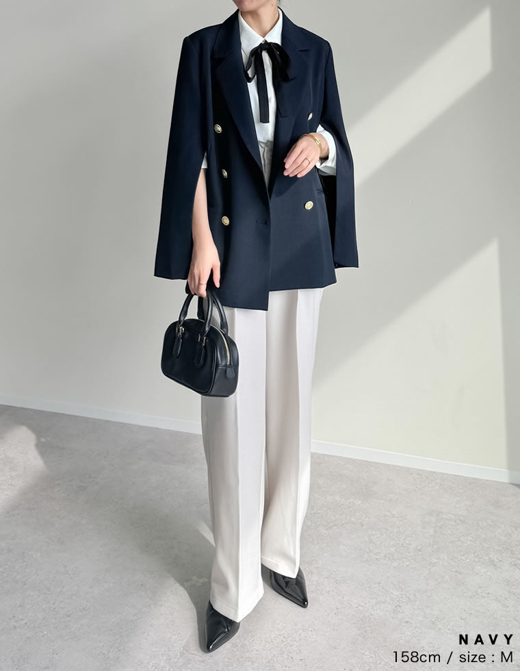 袖ファスナー付き金釦ジャケット - ジャケット/アウター通販 | 人気