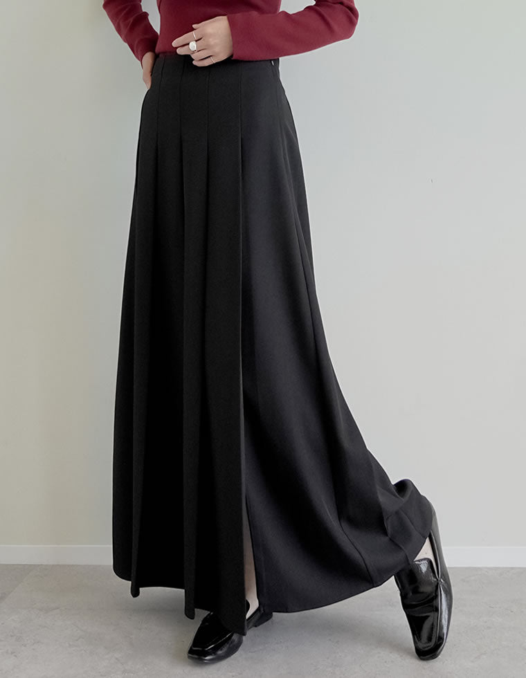 ストレッチミックスツイルプリーツスカート - スカート通販 | 人気