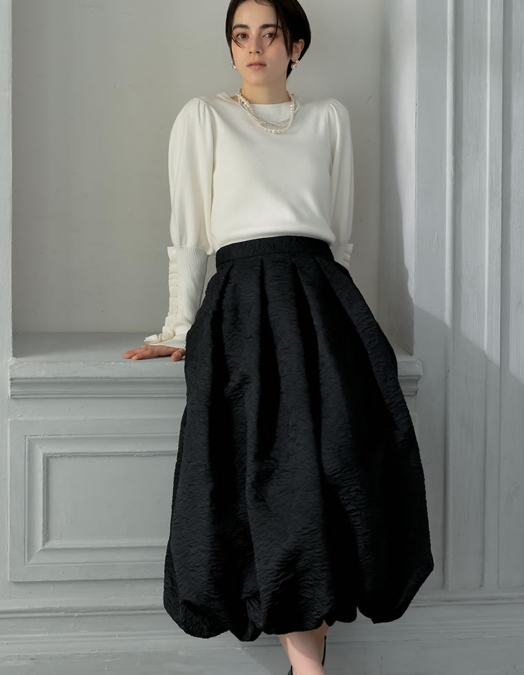 ジャガードタックバルーンスカートィ - スカート通販 | 人気レディース