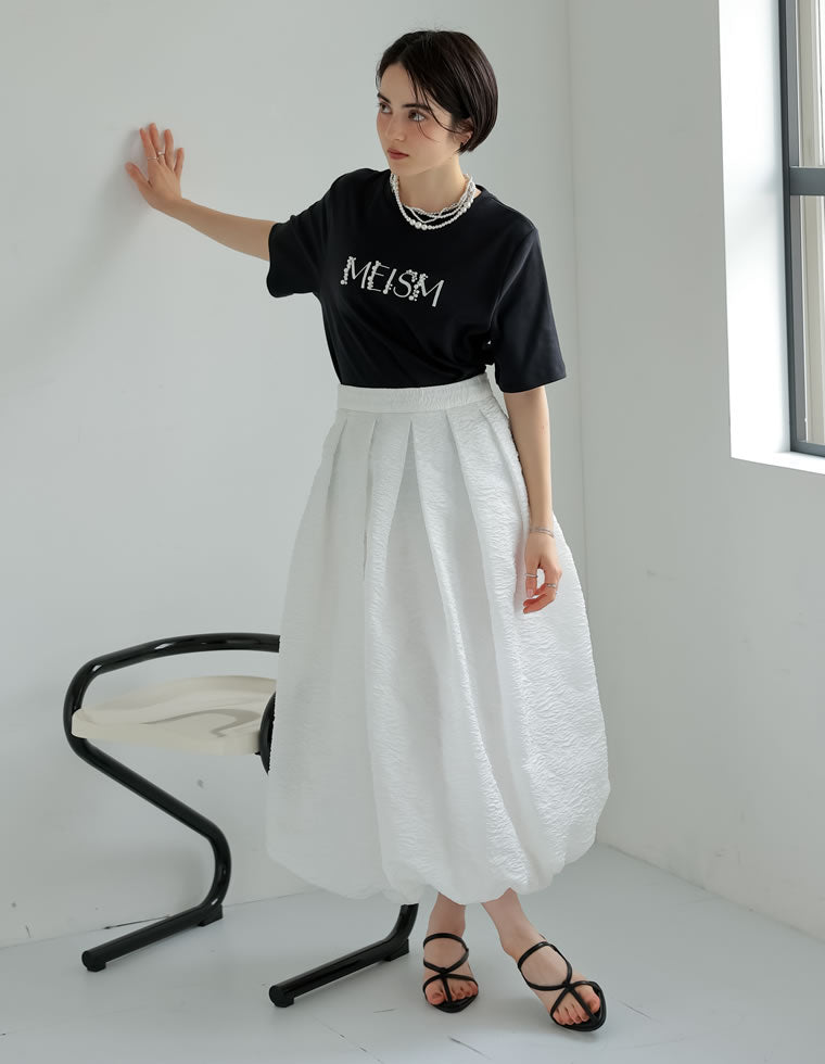 ジャガードタックバルーンスカートィ - スカート通販 | 人気レディース