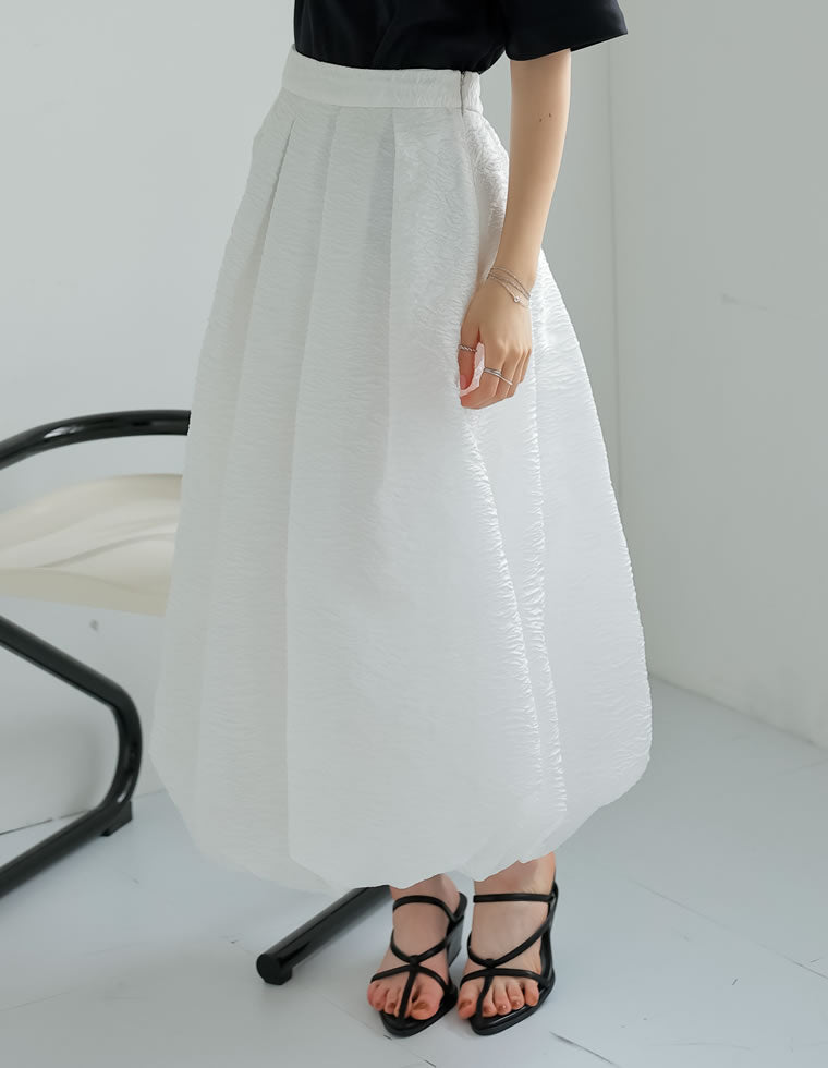 ジャガードタックバルーンスカートィ - スカート通販 | 人気レディース