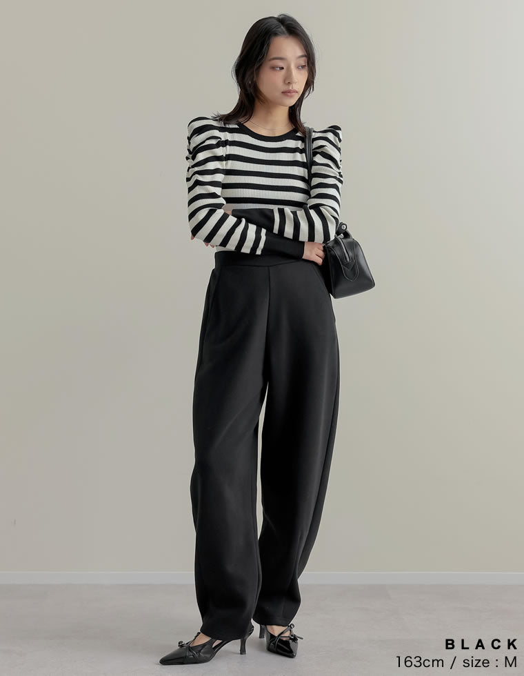 裏起毛スウェットカーブパンツ - パンツ通販 | 人気レディース