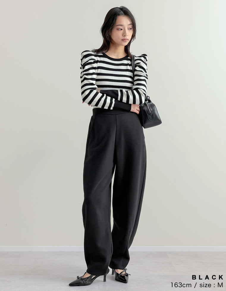 裏起毛スウェットカーブパンツ - パンツ通販 | 人気レディース