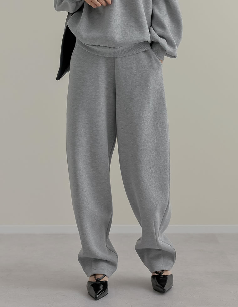 裏起毛スウェットカーブパンツ - パンツ通販 | 人気レディース