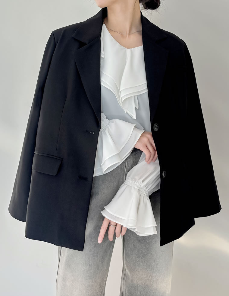 ストレッチミックスツイルジャケット - ジャケット/アウター通販