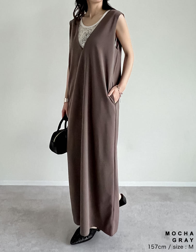 カットジョーゼットジャンパースカート - ワンピース通販 | 人気