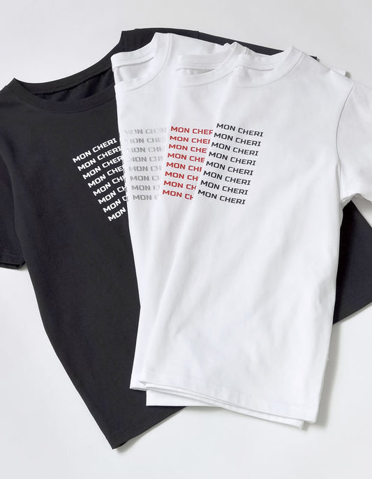【TIME SALE 25%OFF ¥2,498⇒¥1,873】[2025 SUMMER COLLECTION][UVカット][接触冷感][紫外線対策]MON CHERIロゴTシャツ[mb] トップス 人気レディースファッション通販 リエディ