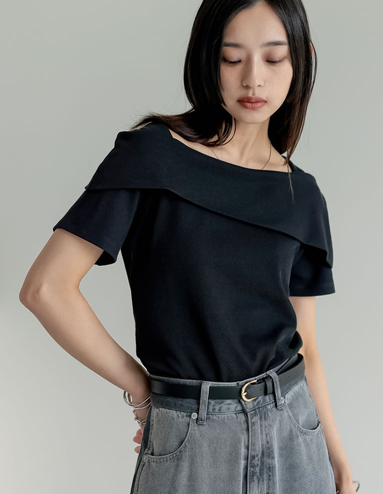 タンポポ 様ご成約　ADEAM アシンメトリーワンショルダー ブラウス 長袖 タンポポ 様ご成約 ADEAM アシンメトリーワンショルダー