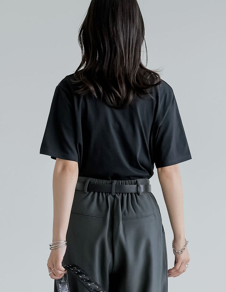 【TIME SALE 25%OFF ¥2,498⇒¥1,873】[UVカット][接触冷感][紫外線対策]コラージュフォトロゴTシャツ[mb] トップス 人気レディースファッション通販 リエディ