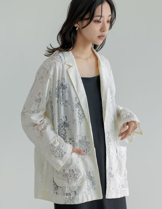 【FINAL SALE 10%OFF】レーステーラードジャケット
