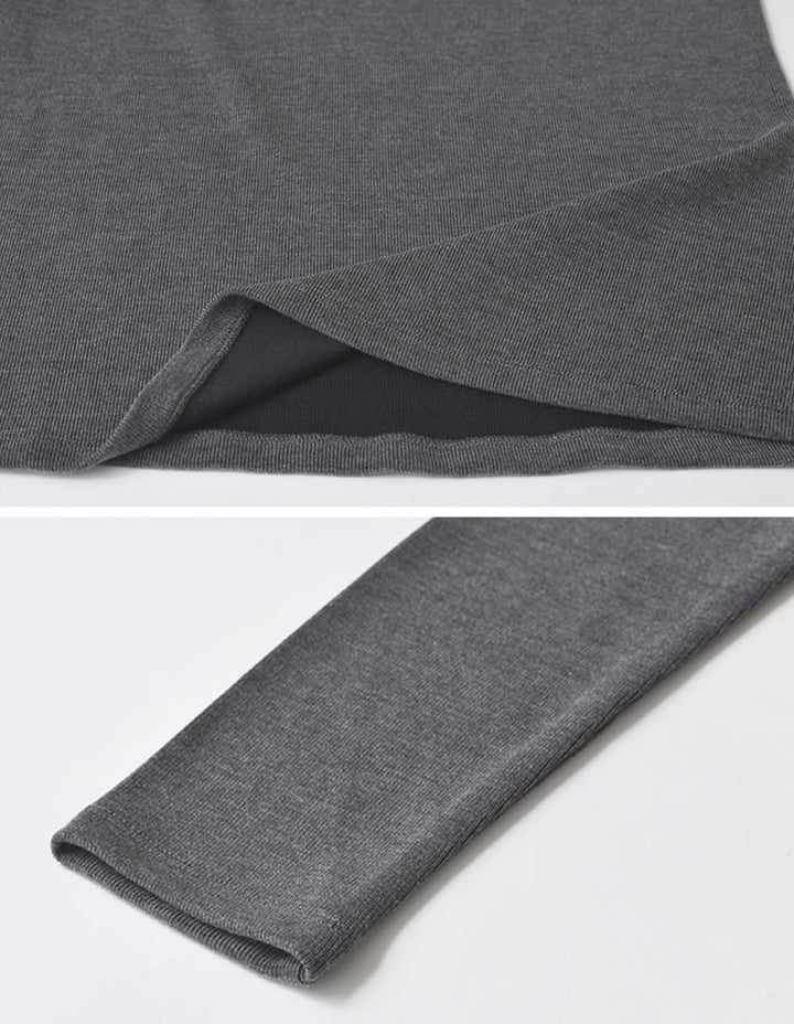 【TIME SALE 20%OFF】[ブラ紐隠し]スムースリブアシンメトリーオフショルダートップス トップス 人気レディースファッション通販 リエディ