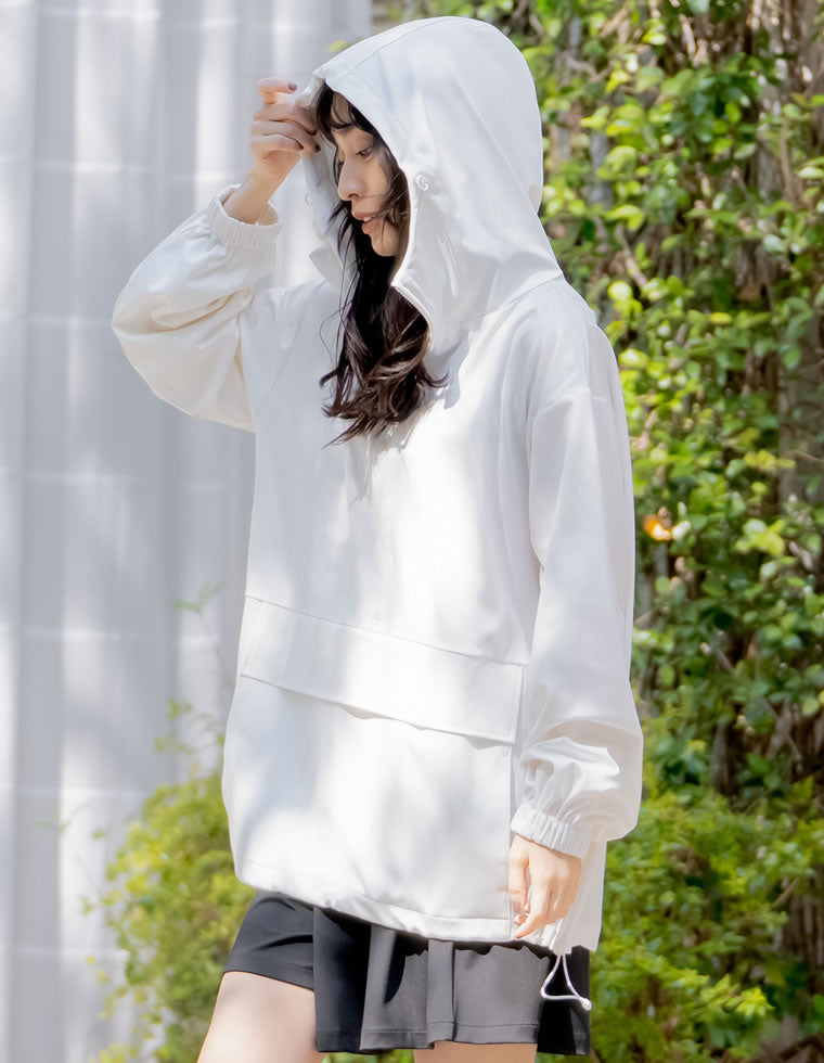 ラッシュガードフード付アノラック - 水着/着物・浴衣通販 | 人気