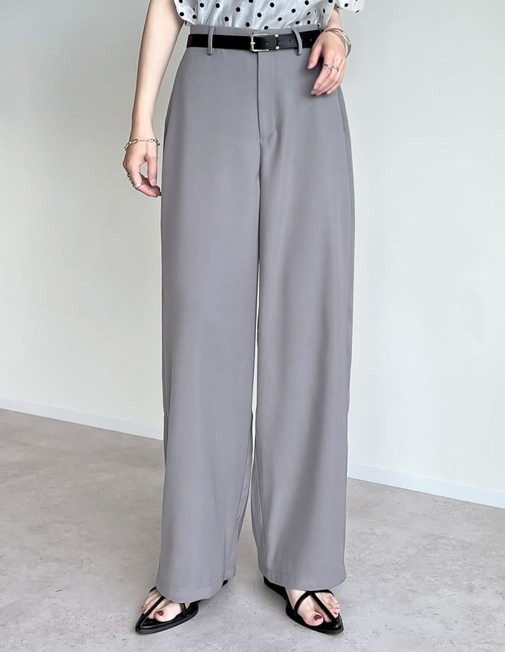 【TIME SALE 50%OFF ¥4,998⇒¥2,499】[夏の体型カバーに◎][低身長/高身長/大きいサイズ有]アンクルソフトカーブパンツ パンツ 人気レディースファッション通販 リエディ