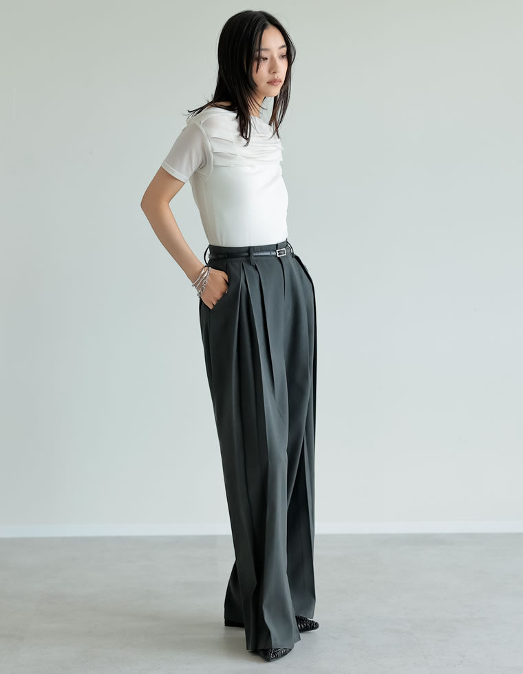 シアーオフショルトップス - トップス通販 | 人気レディース