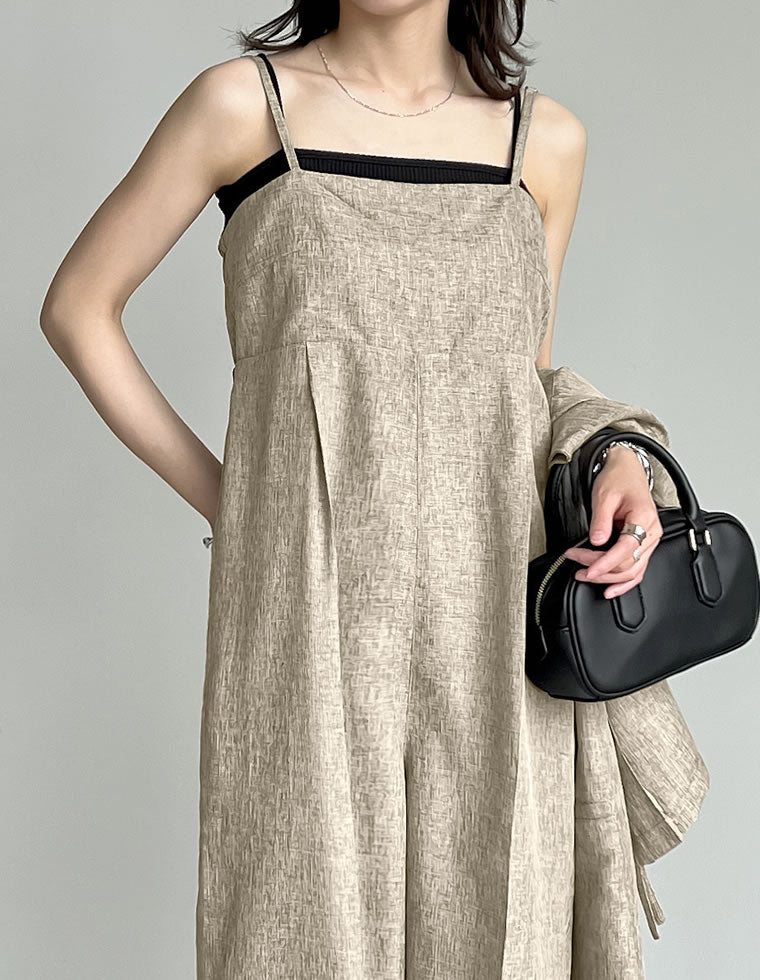 リネンライクキャミオールインワン - オールインワン通販 | 人気