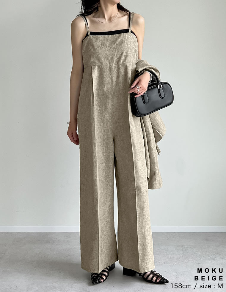 リネンライクキャミオールインワン - オールインワン通販 | 人気