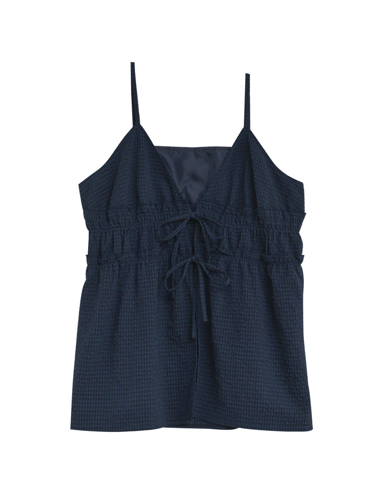 ギンガムチェックキャミソール - トップス通販 | 人気レディース