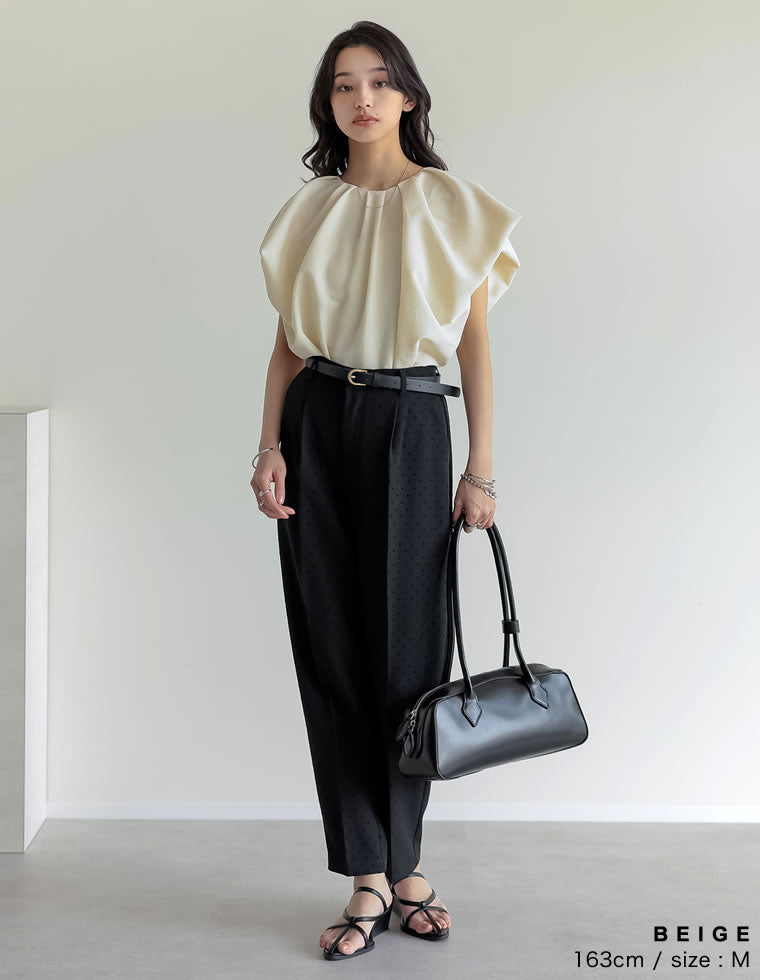 サッカー袖バルーンブラウス - トップス通販 | 人気レディース