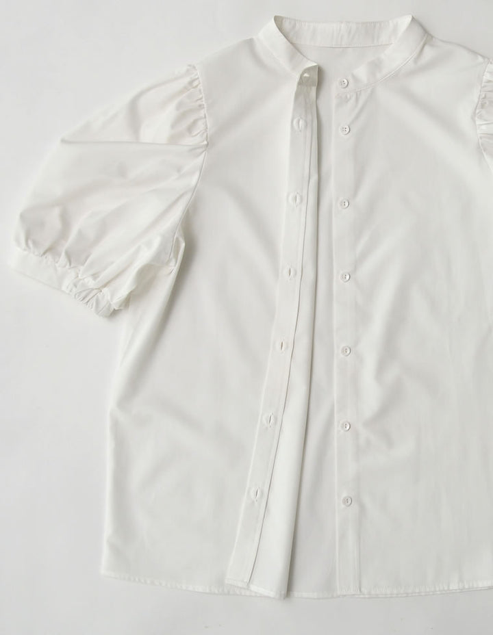 【TIME SALE 20%OFF ¥5,298⇒¥4,238】ブロード半袖ボウタイブラウス[mb] トップス 人気レディースファッション通販 リエディ