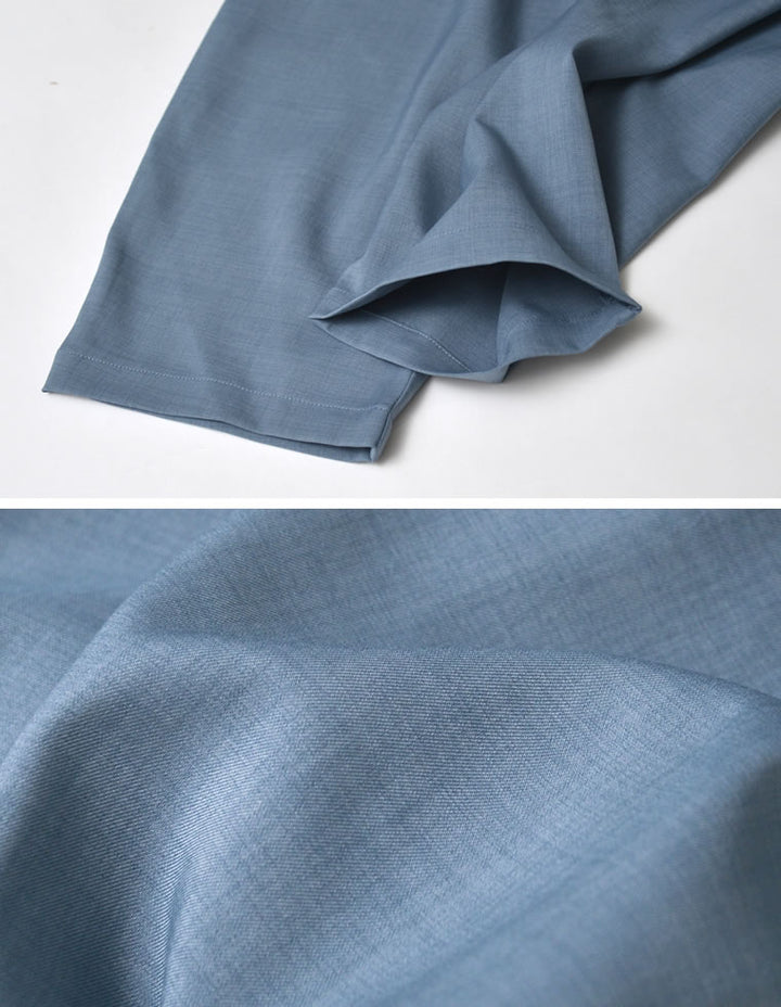 【TIME SALE 20%OFF ¥4,998⇒¥3,998】[2025 SUMMER COLLECTION][低身長/高身長サイズ有][洗える][セットアップ対応]リネンライクタックバレルレッグパンツ パンツ 人気レディースファッション通販 リエディ