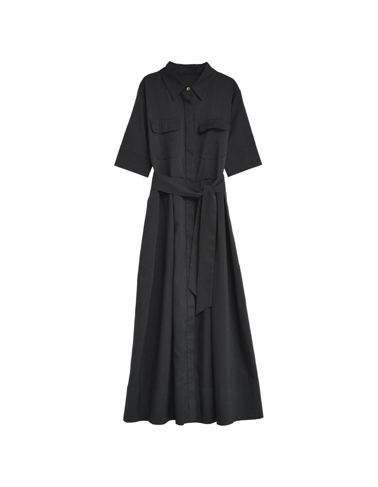 リネンライクシャツワンピース - ワンピース通販 | 人気レディース