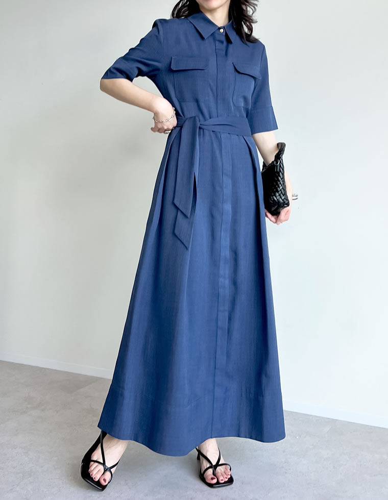 ピョンキチページ リネンライクシャツワンピース - ワンピース通販 | 人気レディース