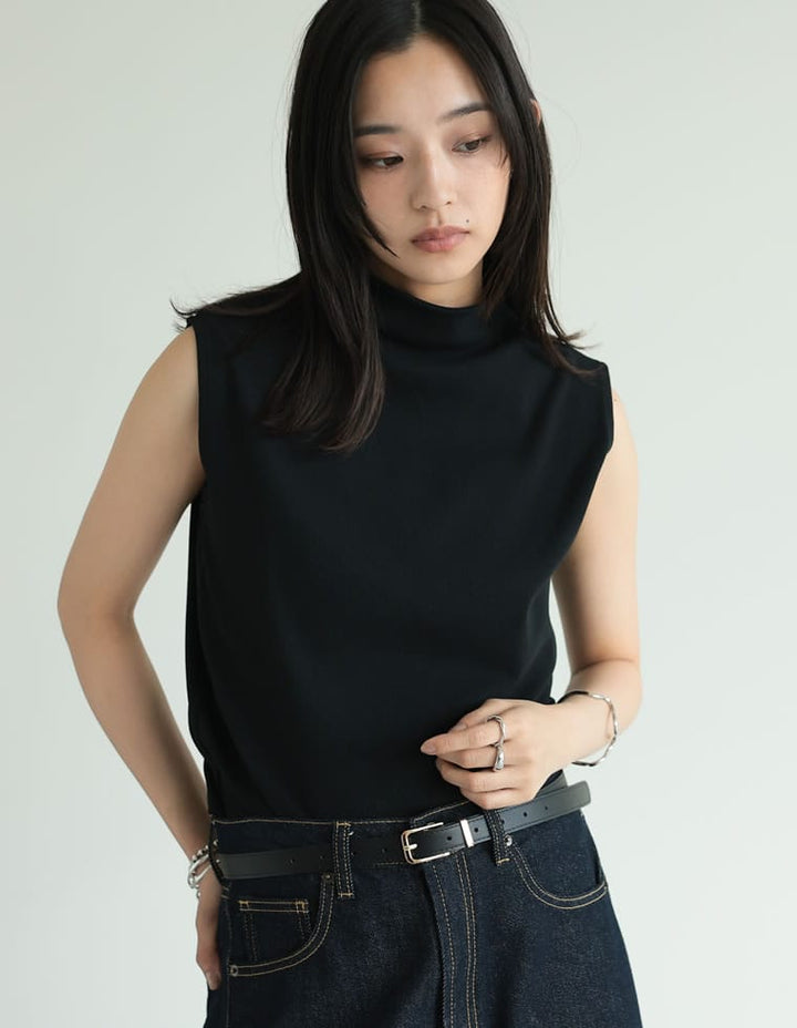【TIME SALE 20%OFF ¥2,998⇒¥2,398】リブカットソーハイネックトップス[mb] トップス 人気レディースファッション通販 リエディ