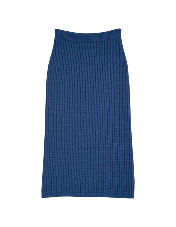 【TIME SALE 10%OFF ¥5,498⇒¥4,948】[2025 SUMMER COLLECTION][低身長サイズ有][セットアップ対応]メッシュニットナロースカート スカート 人気レディースファッション通販 リエディ