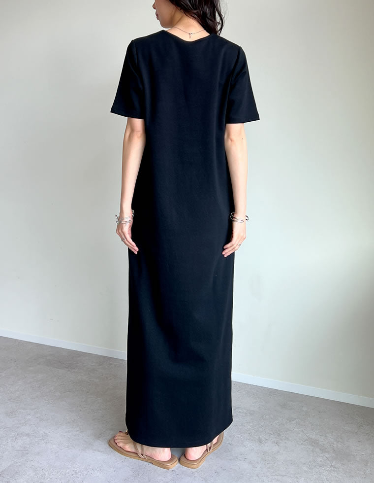 ダンボールリボン付き半袖ワンピース - ワンピース通販 | 人気