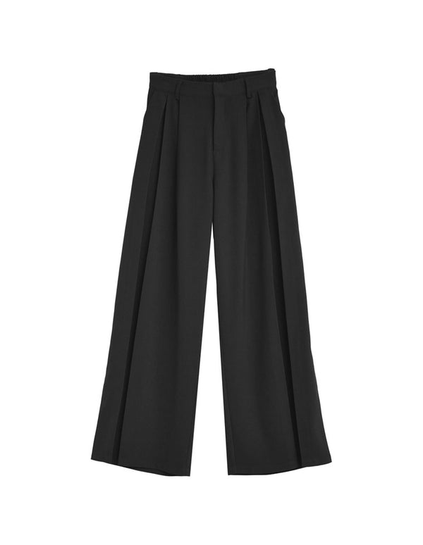 【TIME SALE 10%OFF ¥4,998⇒¥4,498】[2025 SUMMER COLLECTION][低身長/高身長/大きいサイズ有]タックプリーツワイドパンツ パンツ 人気レディースファッション通販 リエディ