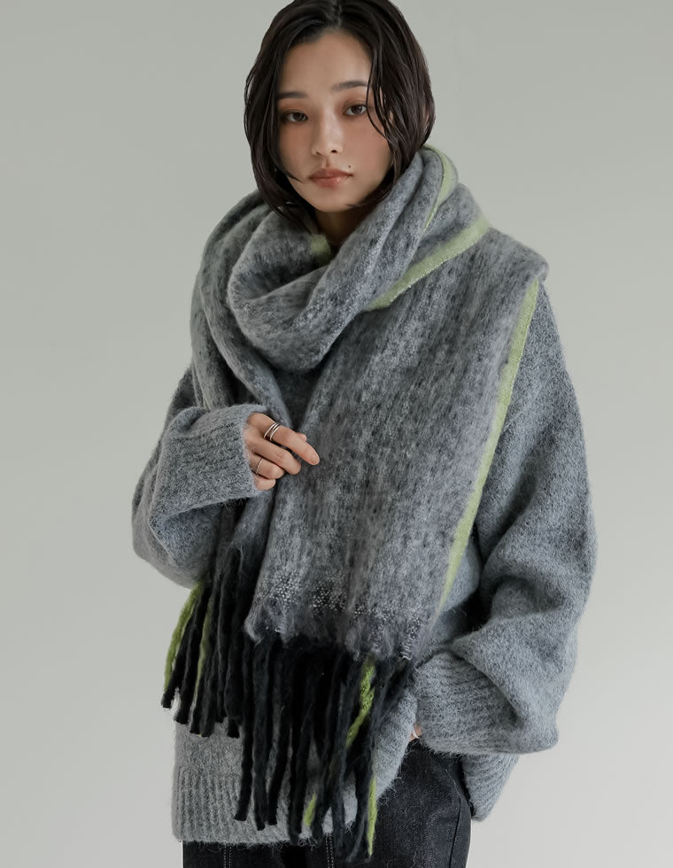 レオパード柄マフラー - ファッション雑貨通販 | 人気レディース