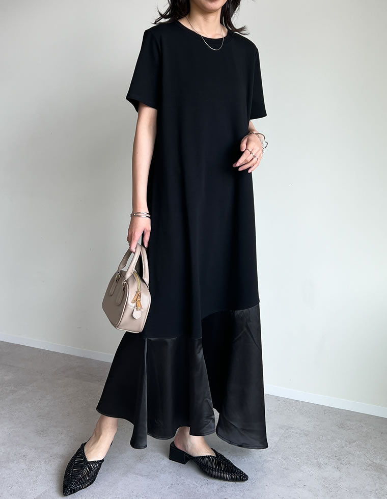 フレンチスリーブポロマキシワンピース - ワンピース通販 | 人気