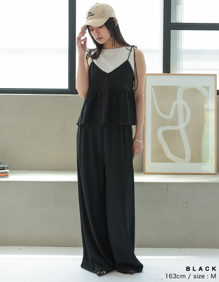 カットジャガードリボンペプラムビスチェ - トップス通販 | 人気