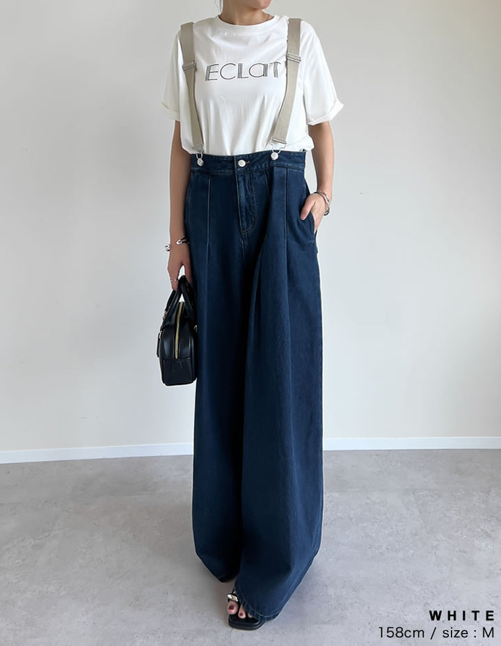 【TIME SALE 25%OFF ¥3,498⇒¥2,623】[2025 SUMMER COLLECTION][接触冷感]配色スリーブ半袖ロゴTシャツ[mb] トップス 人気レディースファッション通販 リエディ